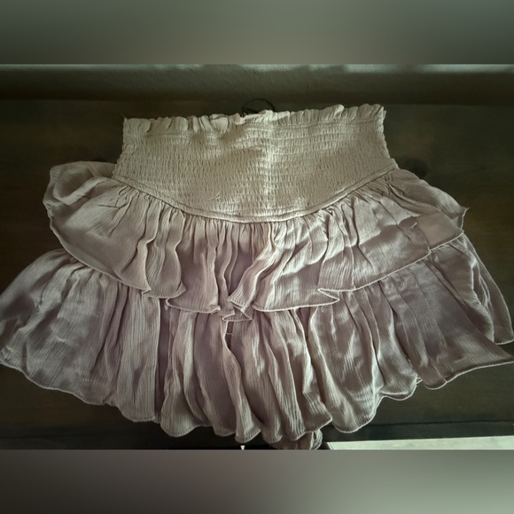 Women's Ruffled Skort in Pink - Picture 2 of 3